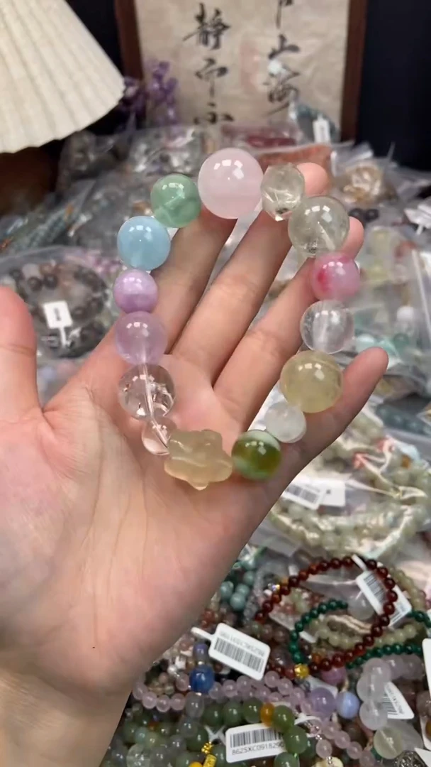 未镶嵌手链水晶490