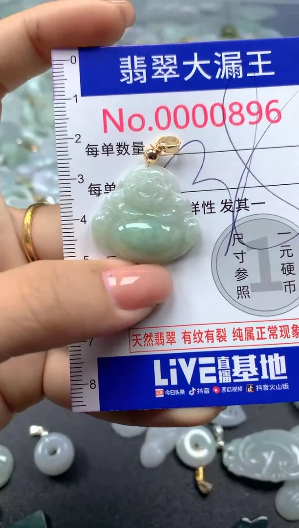 颈饰未镶嵌翡翠896