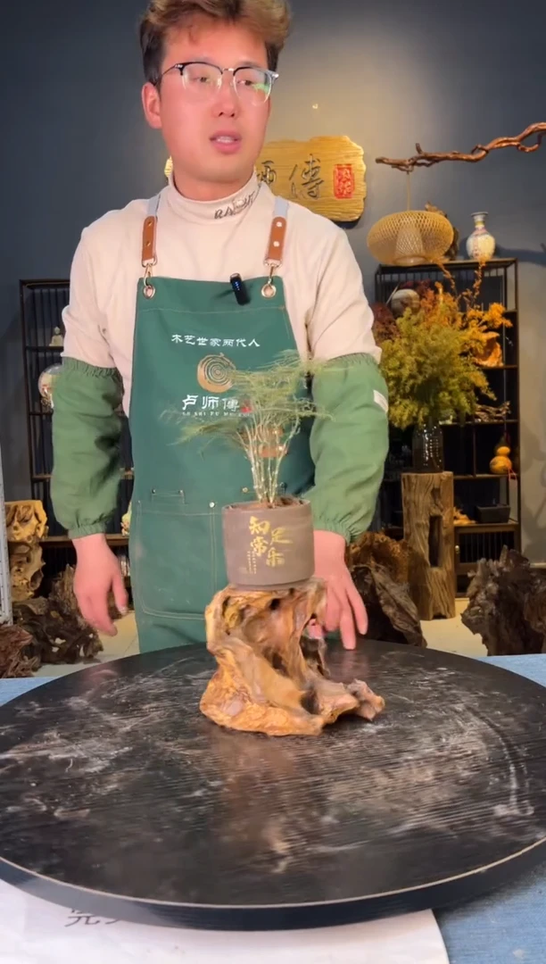 【闪购商品】木卢师傅根艺作品(不包含人物摆件）