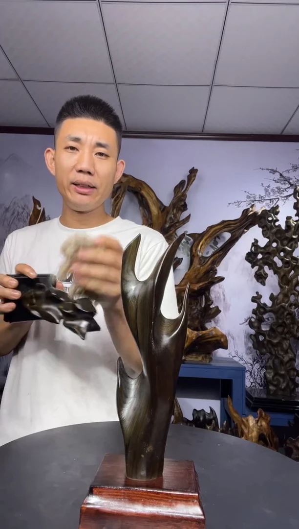 金丝楠陌*尘金丝楠木工艺品摆件