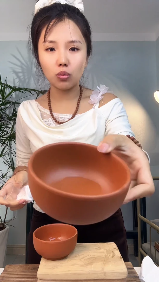 泗水砭石五色土纯手工柴烧碗（260ML）