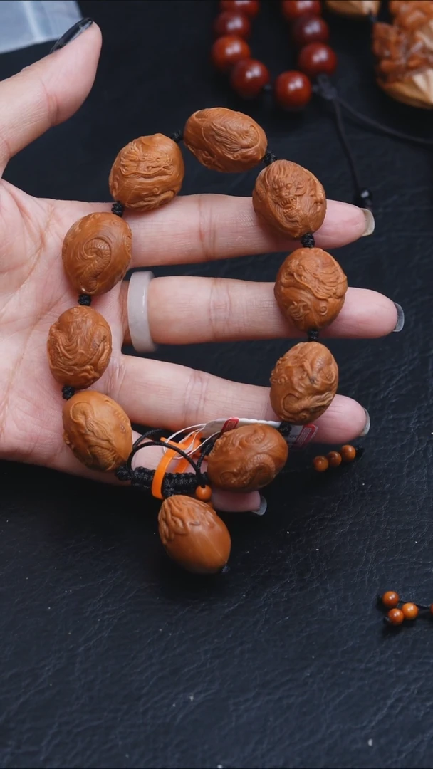 吊坠橄榄核20铁核云中龙