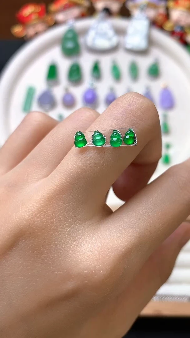 定制翡翠未镶嵌裸石（镶嵌定制）