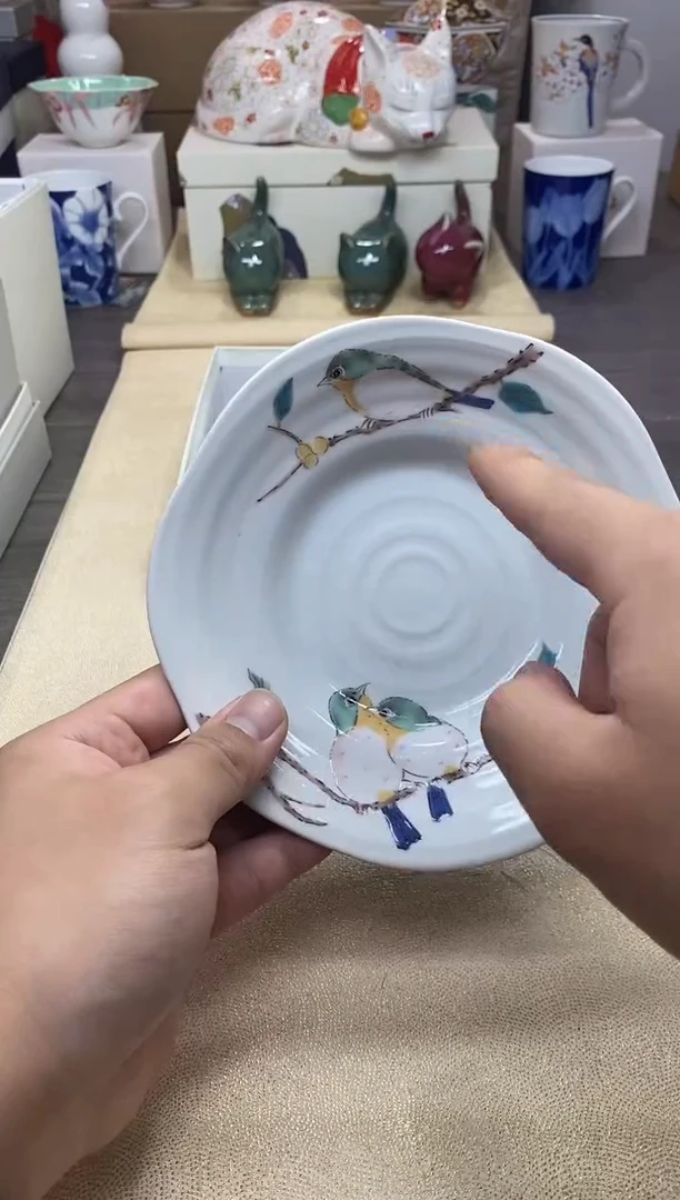 【闪购商品】茶具耐高温全品全新 （ 绣眼鸟小钵）