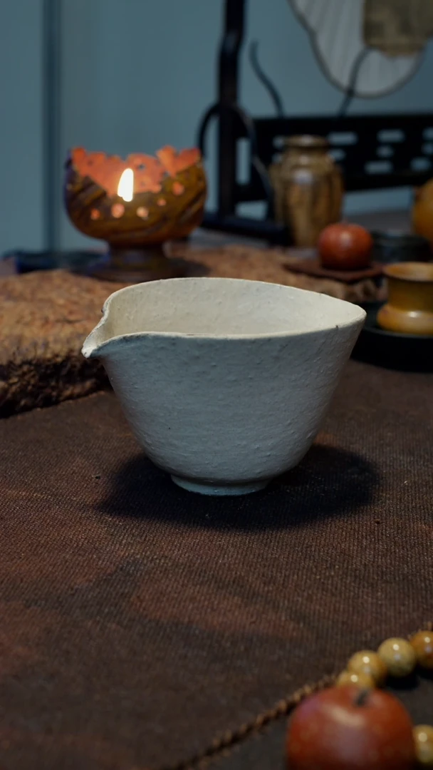 【闪购商品】福利公道粉引陶泥手作170ml
