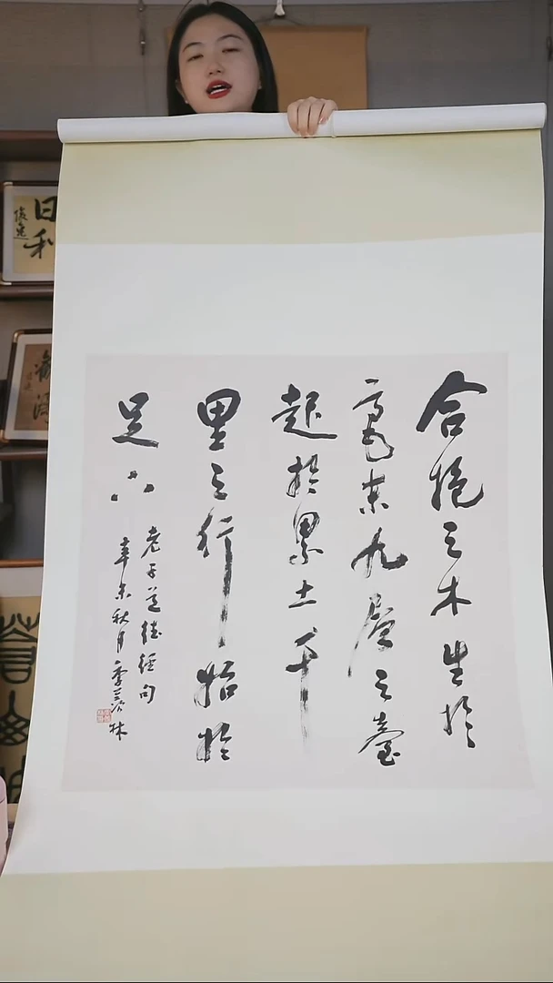 书法季老《老子》书法作品