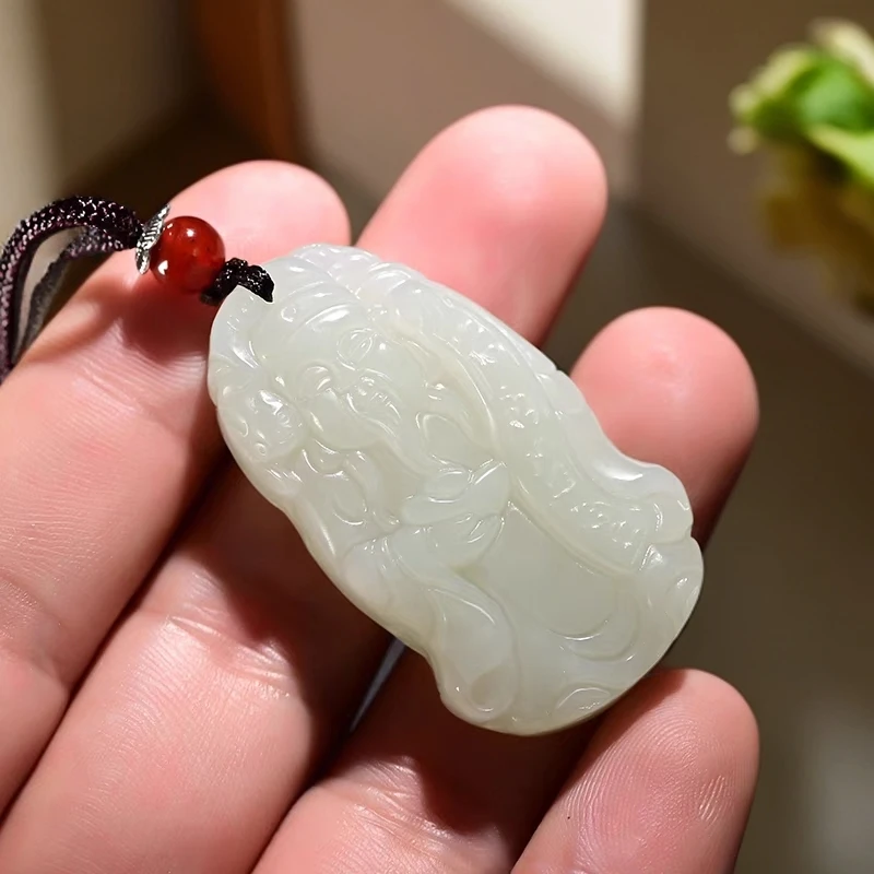 【李总福利】未镶嵌多样性发一个玉财神吊坠