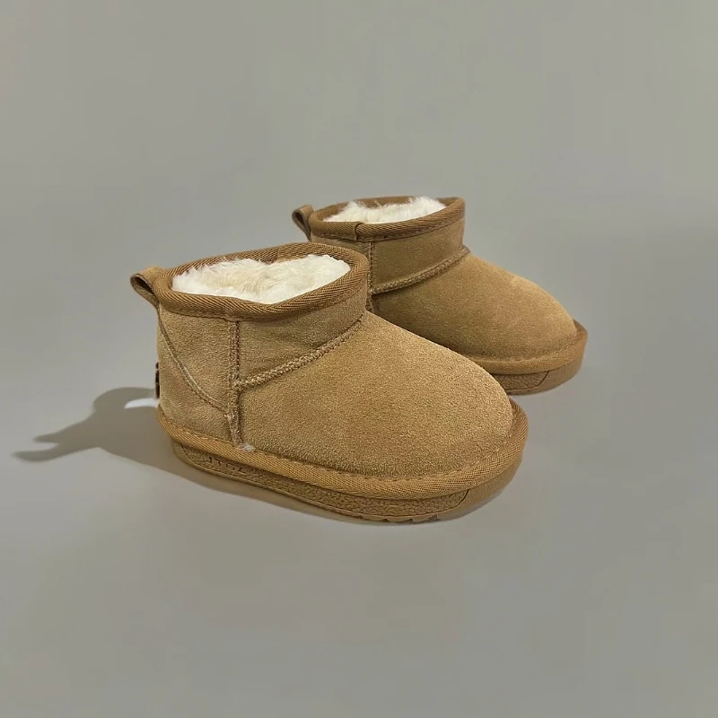 儿童运动鞋秋冬新款儿童雪地靴男童中大童休闲棉鞋65