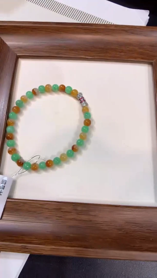 未镶嵌手串翡翠手串