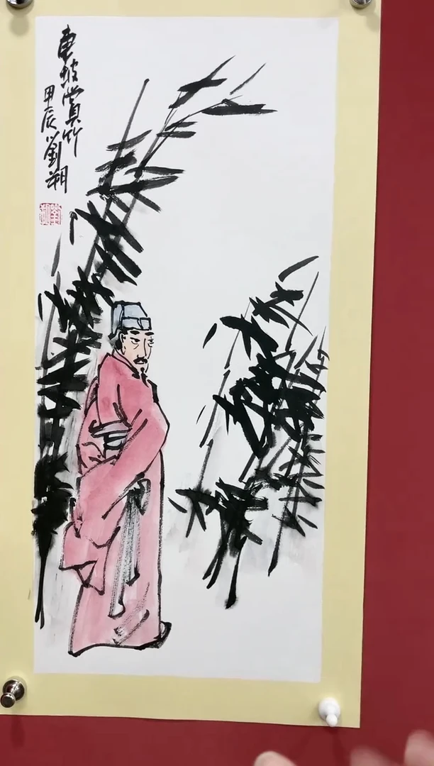 【闪购商品】国画刘朔2平尺卡纸作品  7