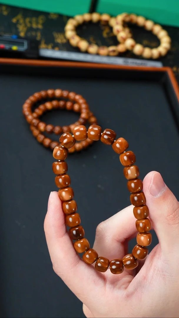 紫金鼠手串实心库克老型9