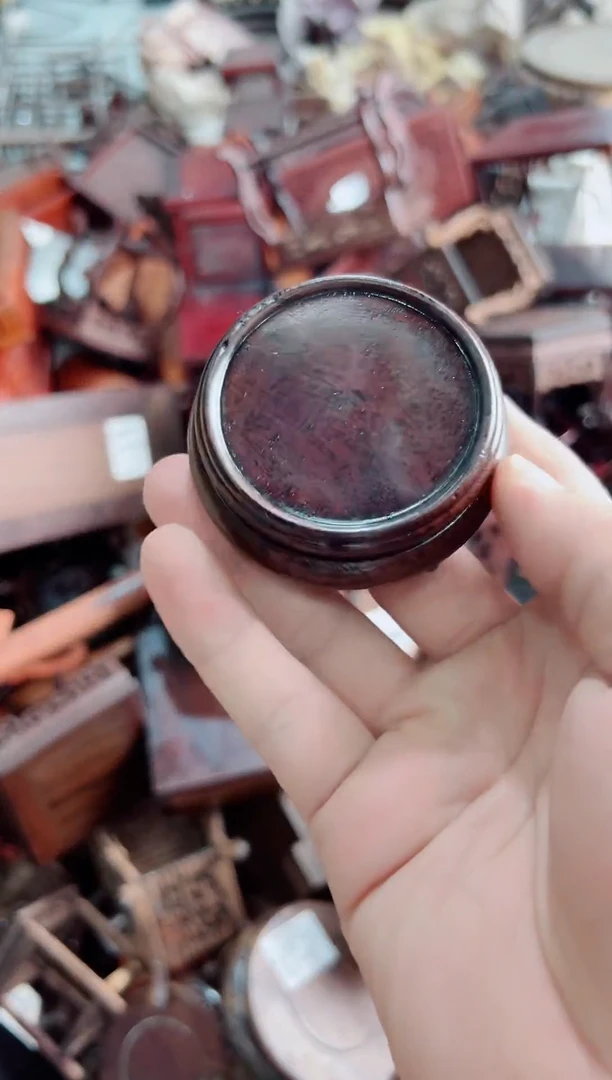 木51福利圆底座花架摆件处理6公分