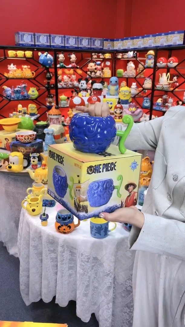 【闪购商品】1@@恶魔果实陶瓷杯子（原盒）