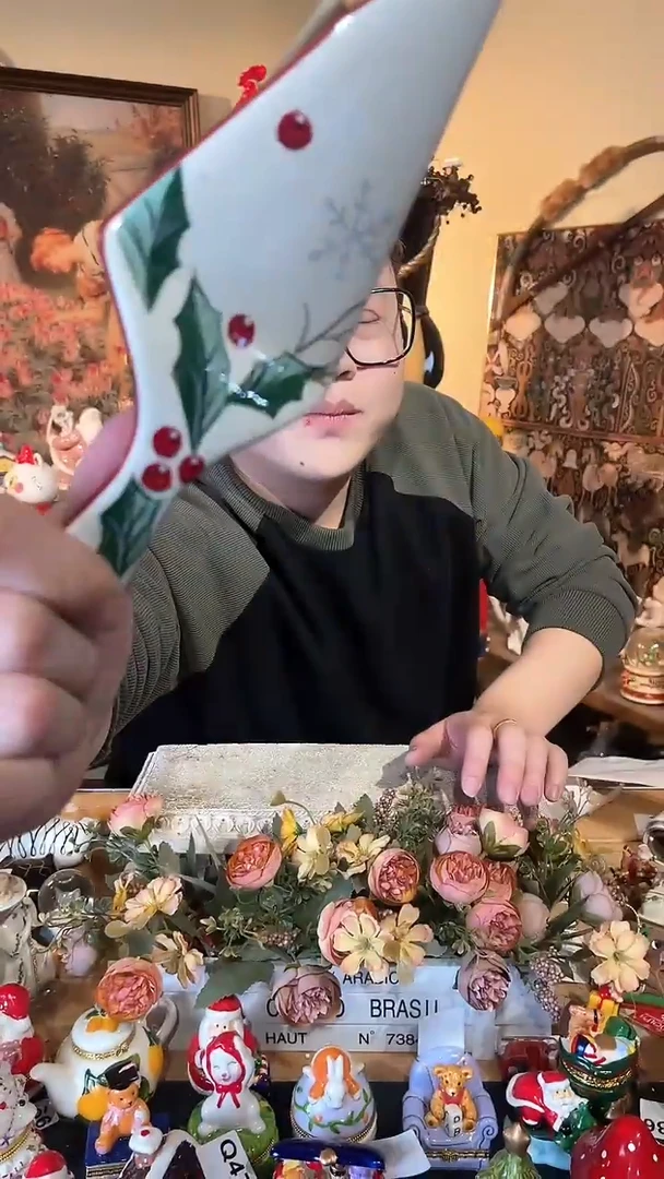 【闪购商品】默认微瑕高端树脂陶瓷摆件Q746