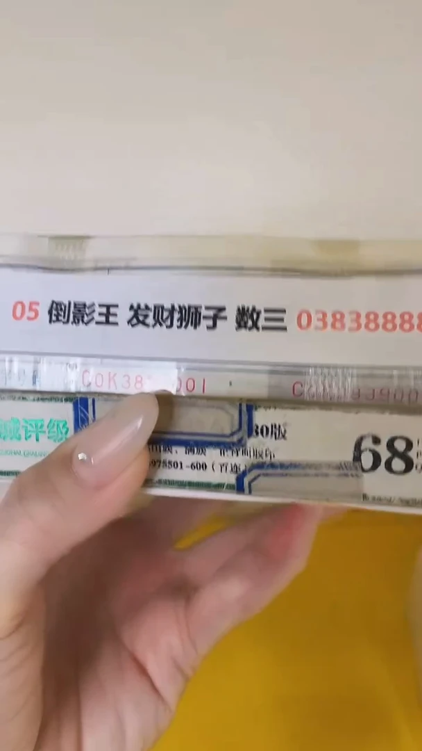 M  05 倒影王 发财狮子 数三 03838888