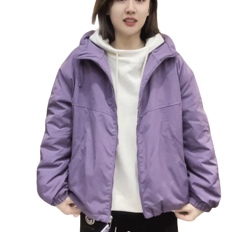 棒球服外套女2025春秋新款高级感宽松连帽冲锋衣百搭爆款夹克上衣