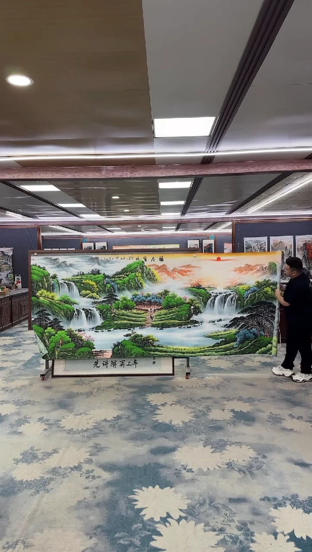 国画W-刘雪红-大丈二-山水国画