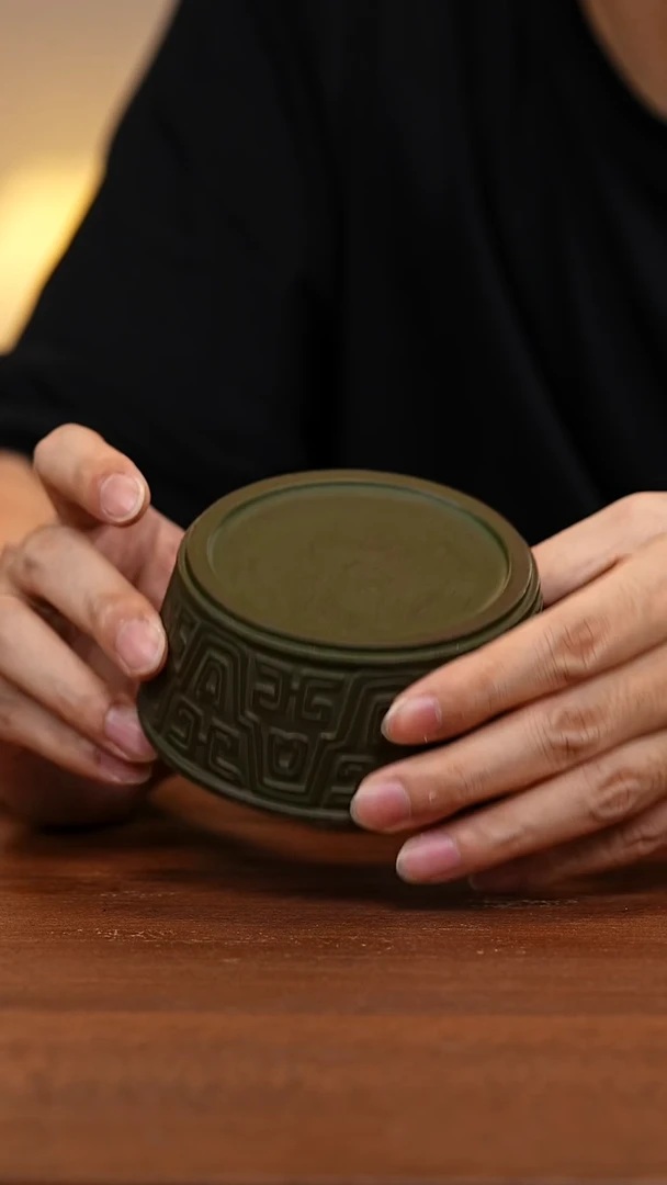 紫砂茶盘青铜建水