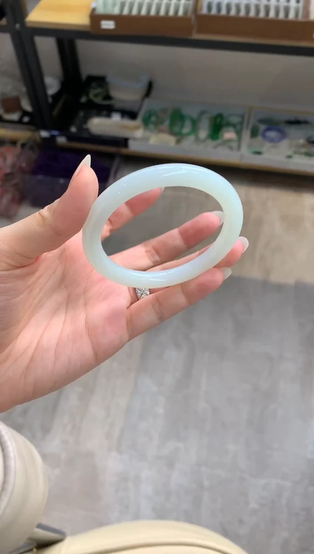 未镶嵌手镯和田玉S33|5980