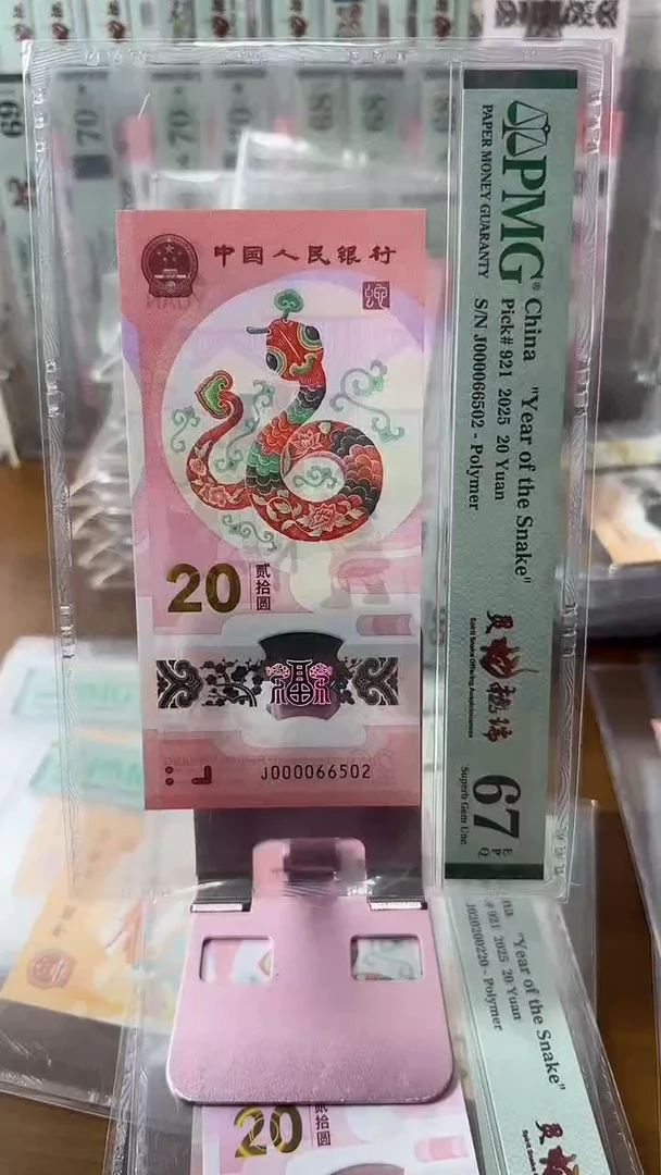 塑料000066502蛇钞67分