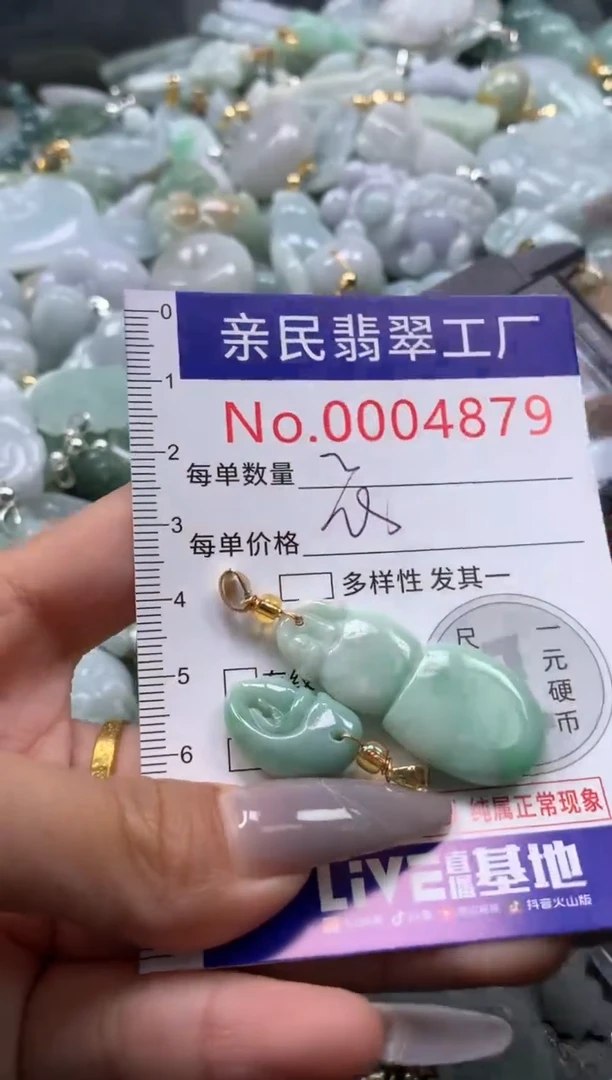 颈饰未镶嵌翡翠4879