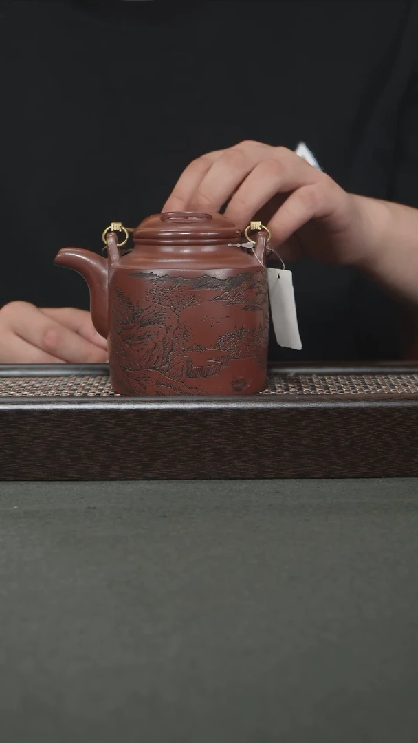 茶壶紫砂宜兴紫砂480cc0384