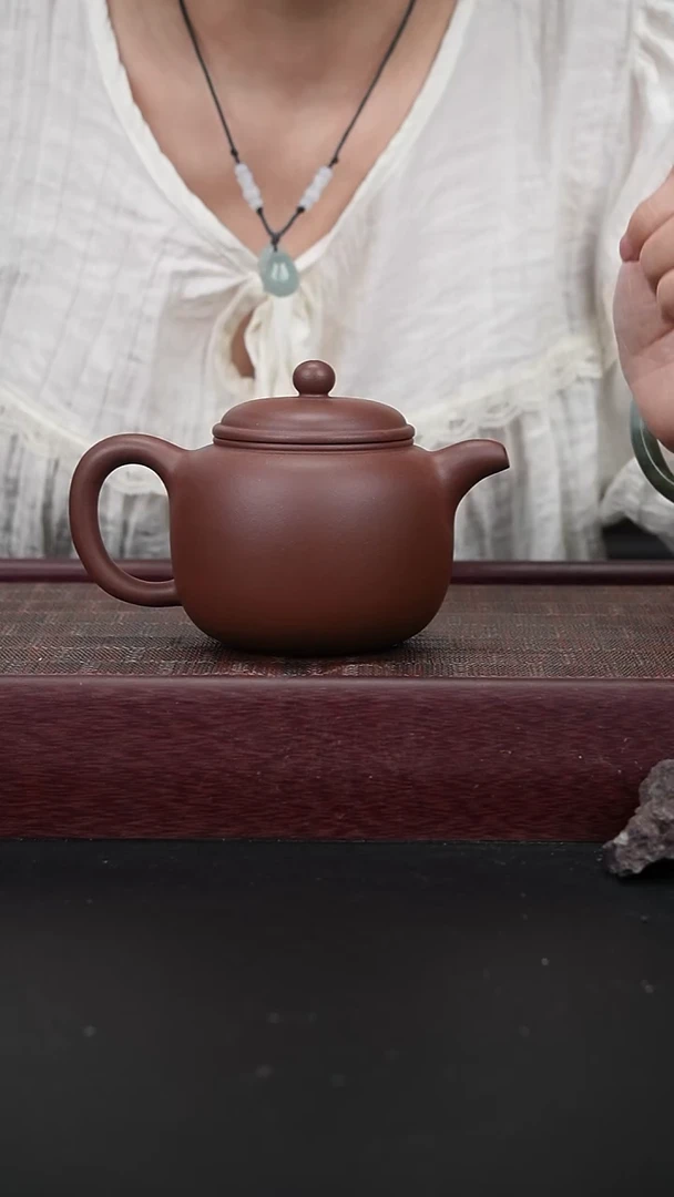 茶壶紫砂底槽青复刻匏尊