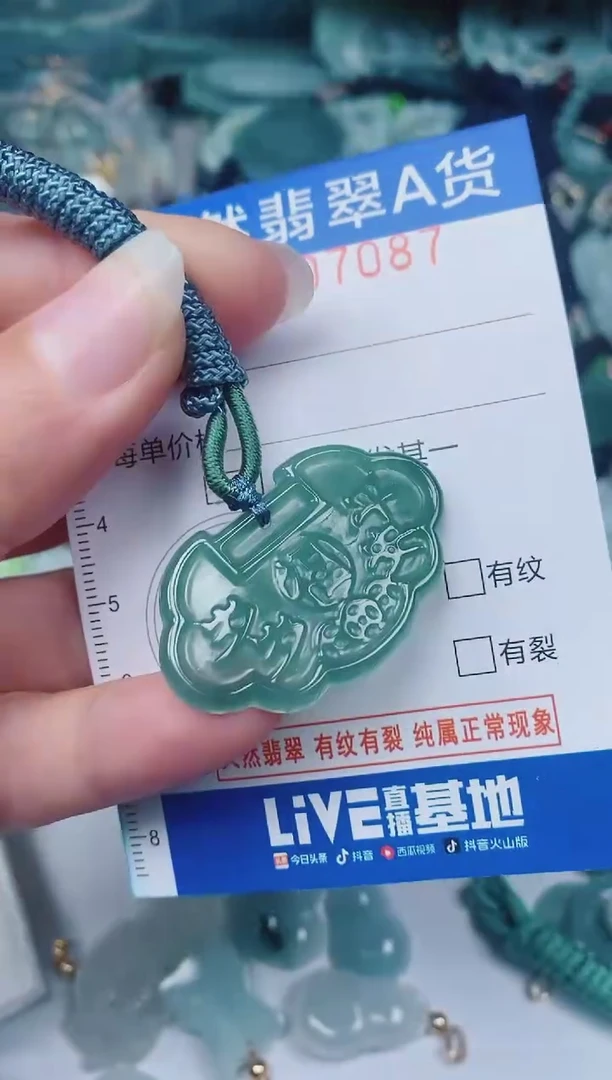 颈饰未镶嵌翡翠00007087