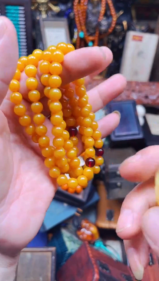 未镶嵌颈饰蜜蜡安哥专属精品链接d21