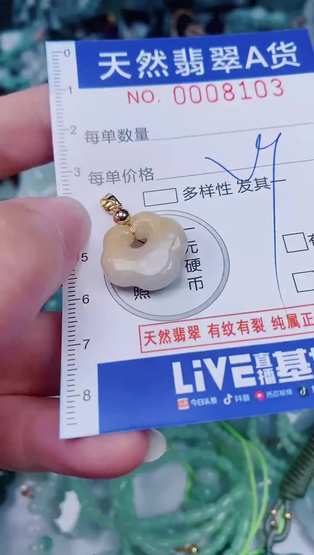 颈饰未镶嵌翡翠00008103