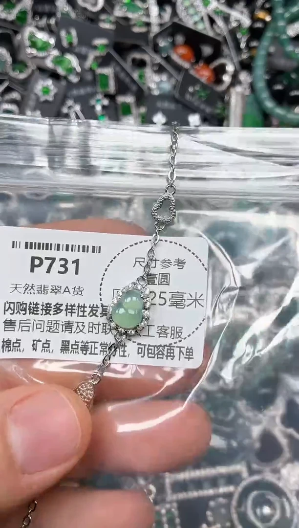 颈饰未镶嵌翡翠P731手链