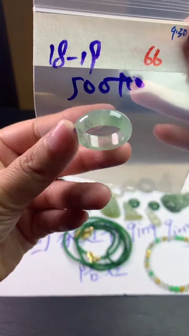 未镶嵌定制翡翠毛货需精细抛光拍一发一