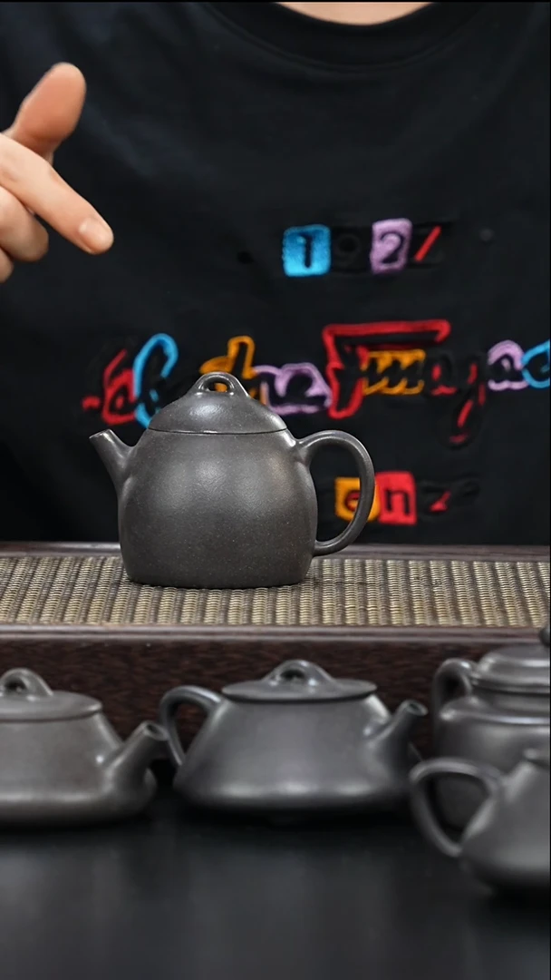 茶壶紫砂全手工还原烧秦权-222