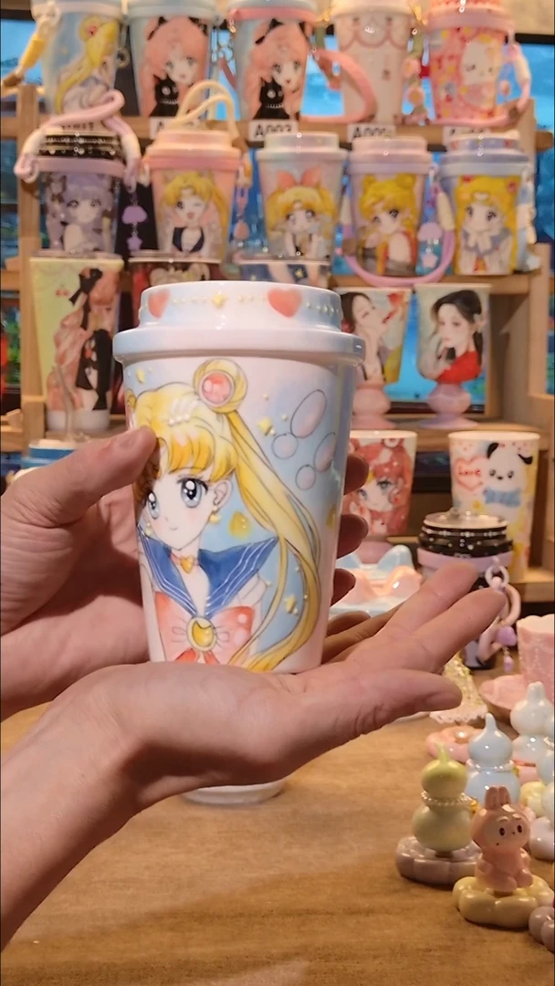 杯景德镇陶瓷手工手绘