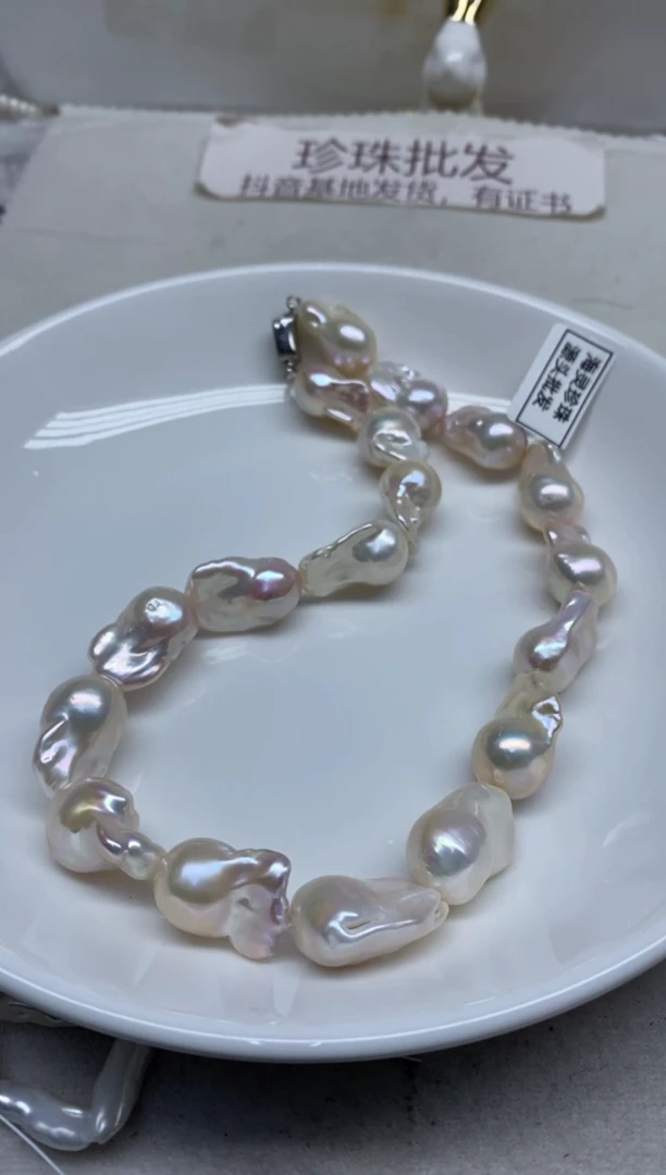 淡水珍珠未镶嵌颈饰大巴
