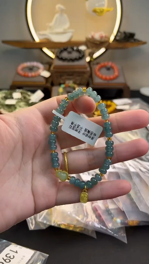 合金手链石英质玉货号1396
