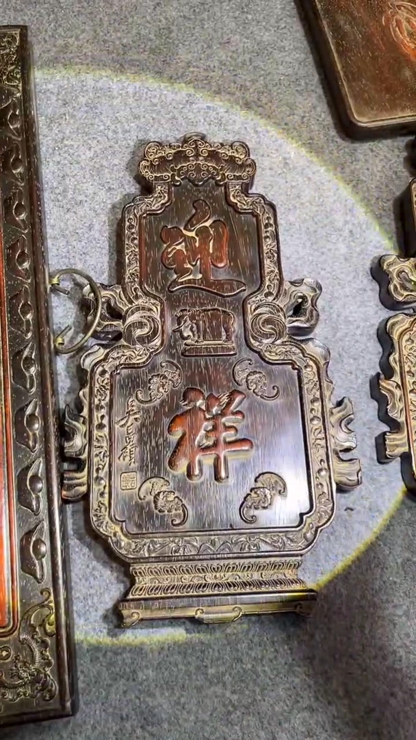 非洲紫檀（红花梨）45x25cm