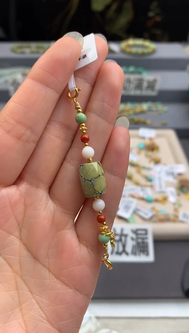 未镶嵌绿松石半链茜.B135