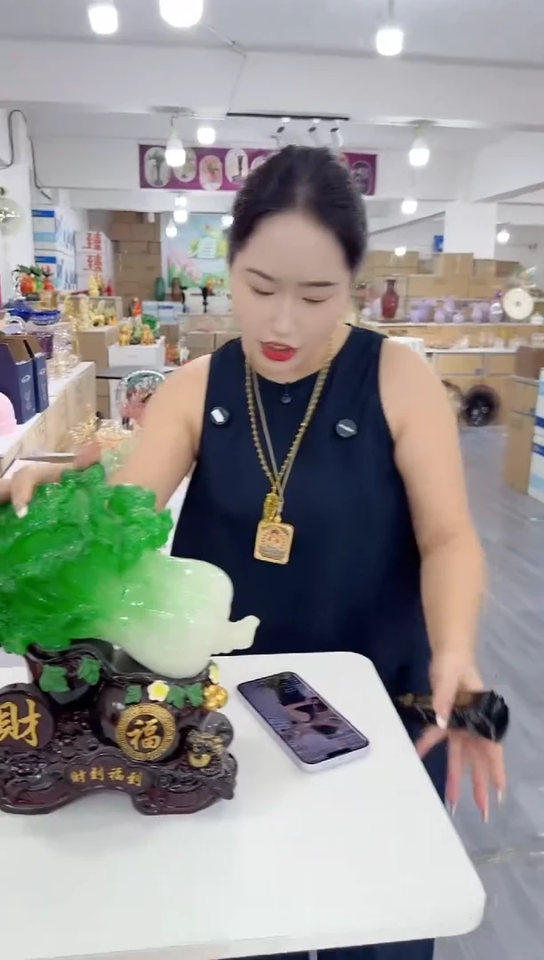 玻璃迪之喜花瓶花器晚C-3