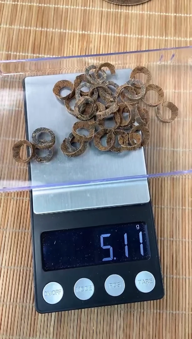 沉香碎屑沉香芽庄都彭甜甜圈5g
