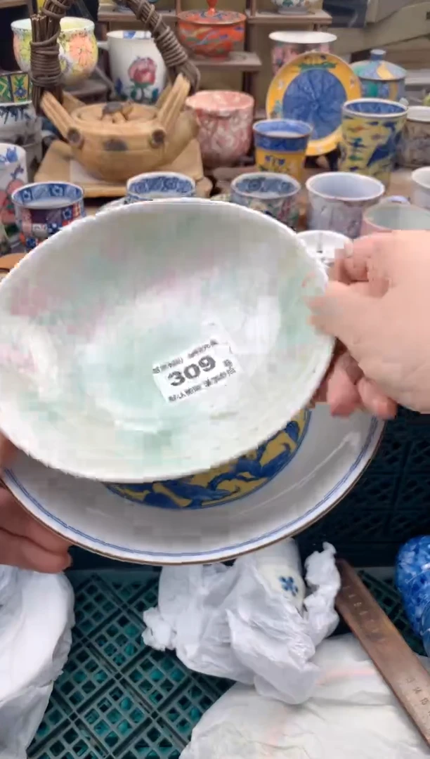 瓷片B****青309号九姑娘工艺品瓷器
