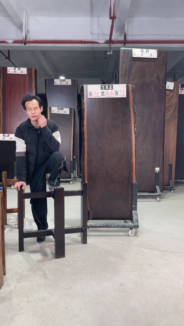 木麻***哄刚果黑檀182号160*64/66*7.5