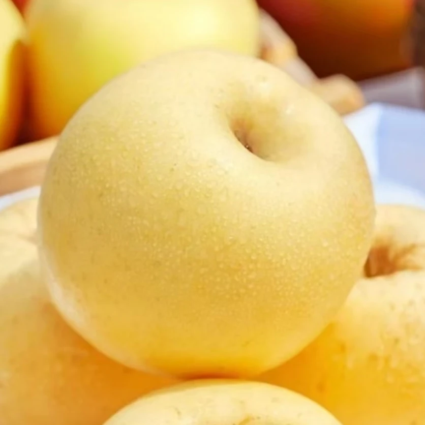 【奶油富士】山东烟台奶油富士苹果脆甜带箱3斤