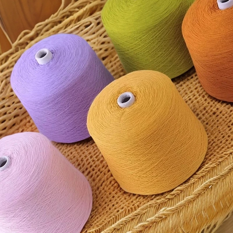 真丝亚麻天丝醋酸棉马海毛真丝羊毛羊绒藏麻DIY手工线