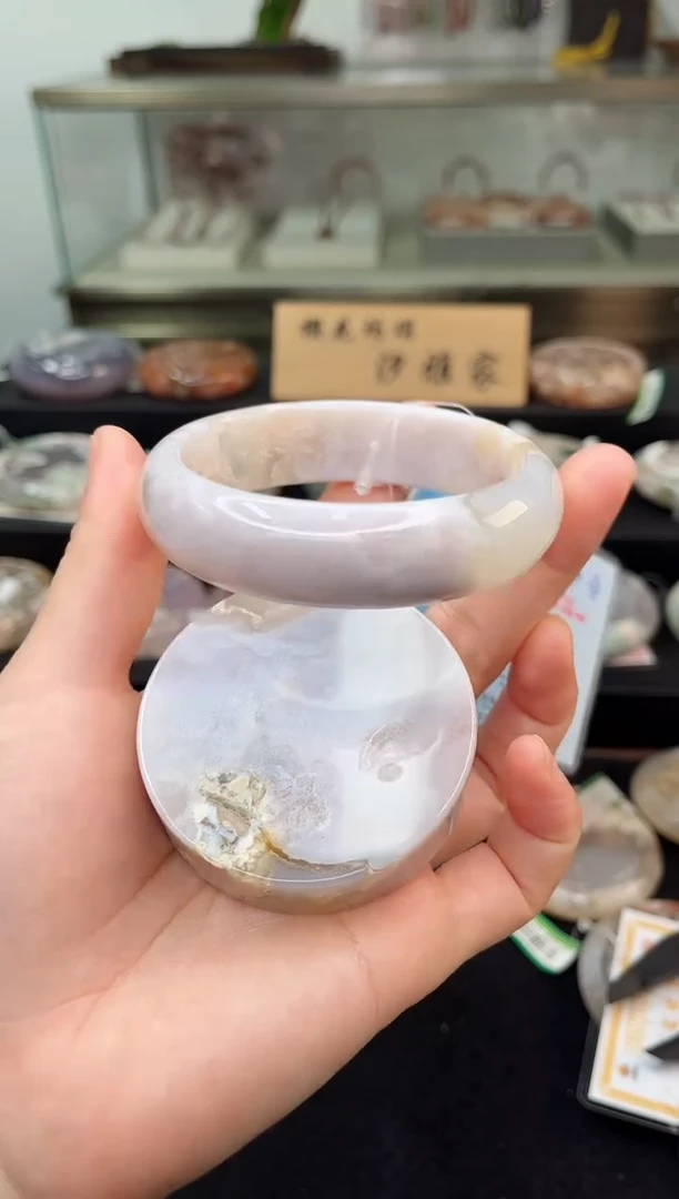 未镶嵌手镯石英质玉61圈口（赠品镯心）1453292