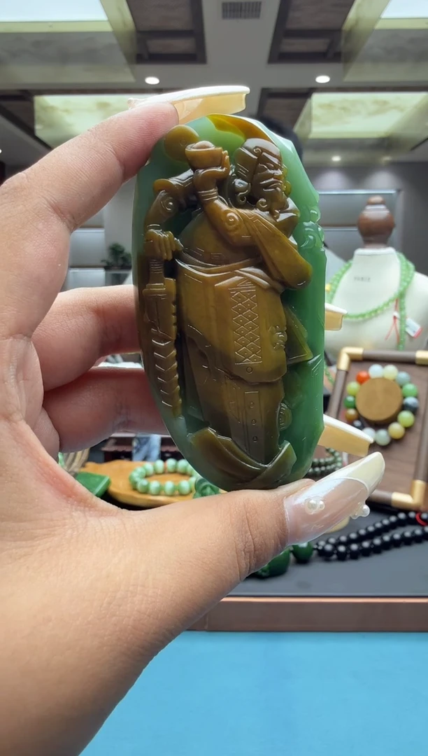 未镶嵌和田玉挂件byz