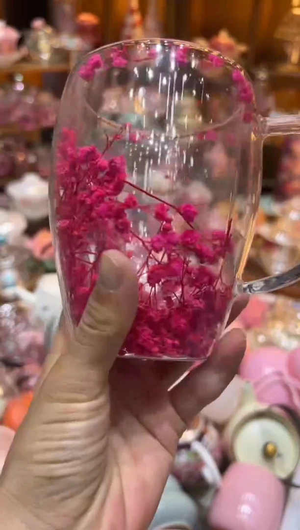 满天星双层马克杯水杯