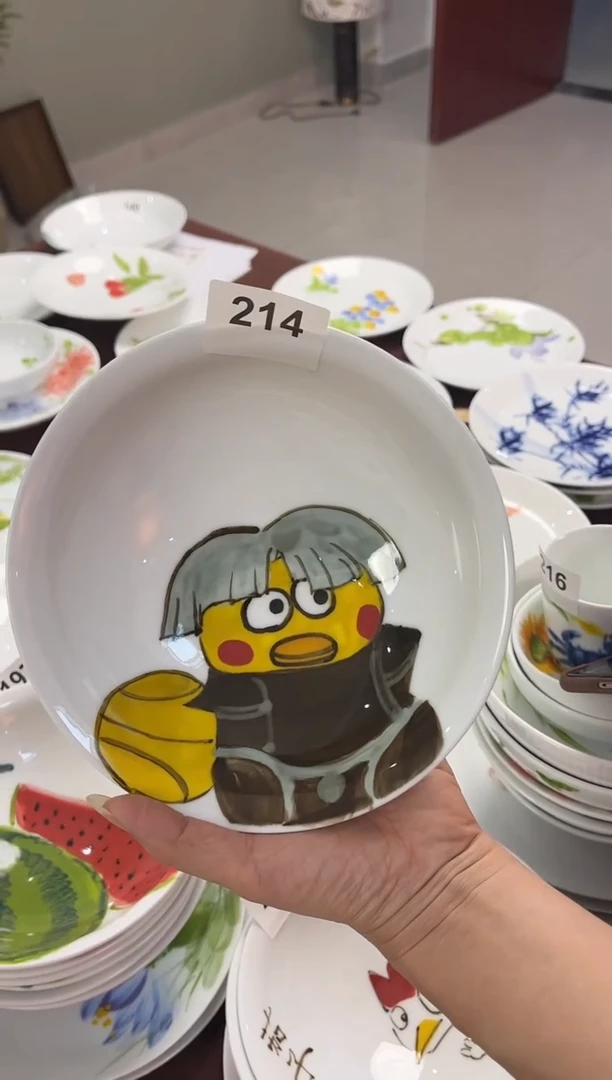 陶瓷景德镇高温釉中彩陶瓷餐具214