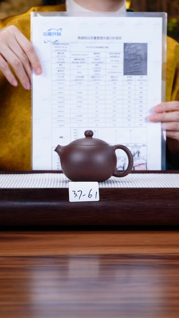 【闪购商品】紫砂茶壶3.7-61深井黑紫 西施160