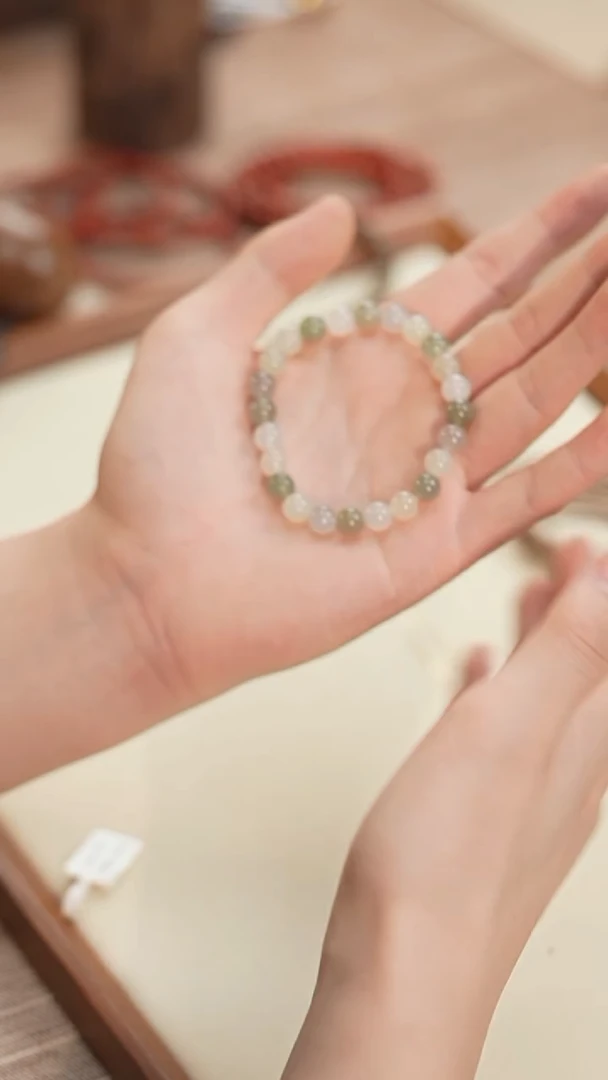 项链未镶嵌和田玉多宝和田玉8mm 手串